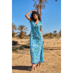 Long Dress Blue Bora